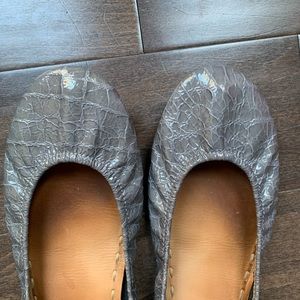 Tieks size 12 - Slate Grey Crocs